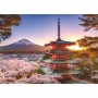 Ravensburger - Puzzle Fuji ciresi infloriti 1000 piese design nou Ravensburger - 3